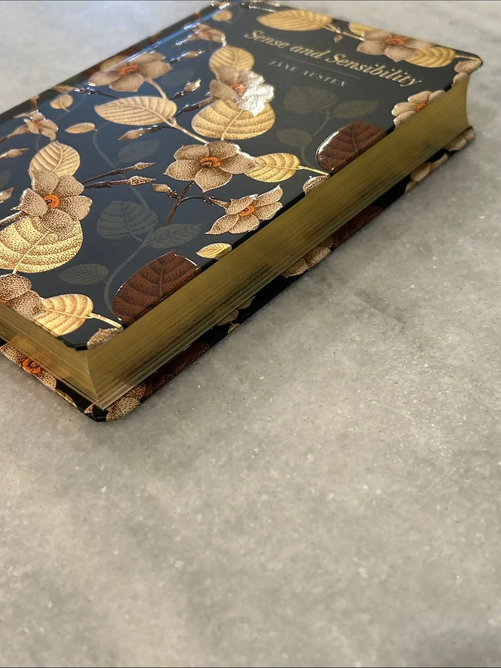 Sense and Sensibility by Jane Austen Chiltern Classic Hardcover Floral Embossed